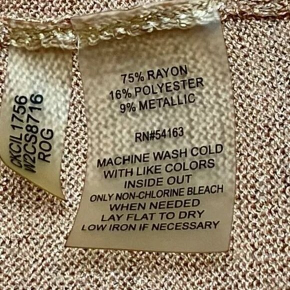 Calvin Klein Women’s Open Front Sweater (No Size Tags) 40" Chest 25" Length EUC - Picture 5 of 7